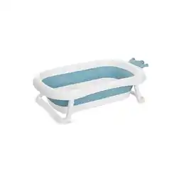 Netto Marken-Discount Lorelli Babybadewanne Royal 83 cm faltbar, Kanalabdeckung, stabile Beine blau Angebot