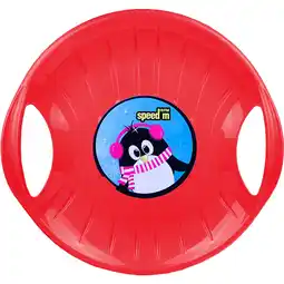 Netto Marken-Discount Schlitten Tellerschlitten Kamikaze rot 60cm Angebot