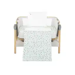 Netto Marken-Discount Kikkaboo Babybettwäsche Set Bear with me 3-teilig Decke 85 x 55 Kissen 45 x 35 grün Angebot