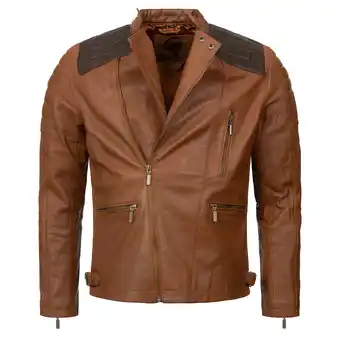 Netto Marken-Discount Rock Creek Lederjacke Biker-Style Regular Fit Angebot