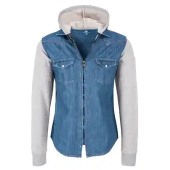 Netto Marken-Discount Rock Creek Hemd Jeanshemd mit Kapuze Regular Fit Angebot