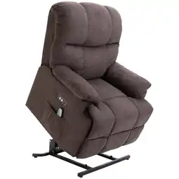 Netto Marken-Discount HOMCOM Sessel mit Aufstehhilfe Polyester, Metall, Schaumstoff Angebot