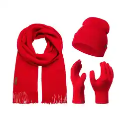 Netto Marken-Discount Rock Creek Schal Mütze Handschuhe Set Winterset Angebot