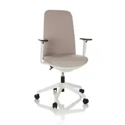 Netto Marken-Discount hjh OFFICE Profi Bürostuhl NESTORA Stoff mit Armlehnen (höhenverstellbar) Angebot