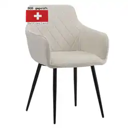 Netto Marken-Discount Albatros Esszimmerstuhl SILA, 1er Set, Beige Angebot