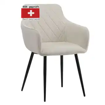 Netto Marken-Discount Albatros Esszimmerstuhl SILA, 1er Set, Beige Angebot