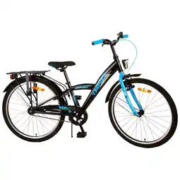 Netto Marken-Discount TPFSports Thombike Kinderfahrrad - Jungen - Rücktritt + Handbremse - 24 Zoll - Grün Angebot