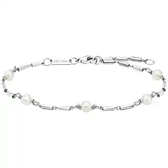 Netto Marken-Discount Julie Julsen Armband 925/- Sterling Silber rhodiniert Süßwasserperlen Angebot