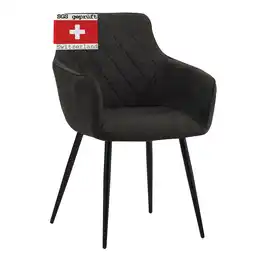 Netto Marken-Discount Albatros Esszimmerstuhl SILA, 1er Set, Schwarz Angebot