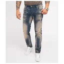 Netto Marken-Discount Rock Creek Jeans Regular Fit Laser-Effekt Angebot