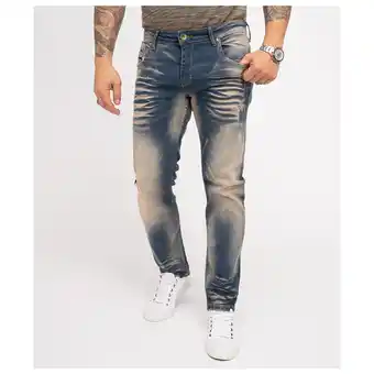 Netto Marken-Discount Rock Creek Jeans Regular Fit Laser-Effekt Angebot