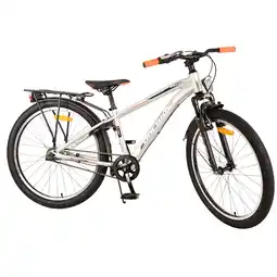 Netto Marken-Discount TPFSports Cross Kinderfahrrad - Jungen - Rücktritt + Handbremse - 3 Gänge - 24 Zoll - Blau Angebot