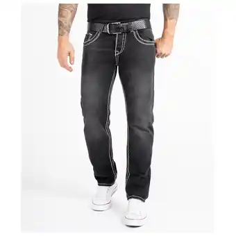 Netto Marken-Discount Rock Creek Jeans Comfort Fit dicke Nähte Loose Fit Angebot