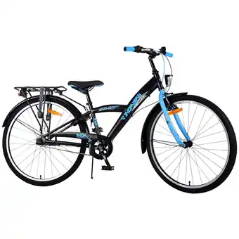 Netto Marken-Discount TPFSports Thombike Kinderfahrrad - Jungen - 26 Zoll - Rücktritt + Handbremse - 3 Gänge - Rot Angebot