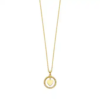 Netto Marken-Discount Julie Julsen Collier 925/- Sterling Silber vergoldet mit beweglichem Herz Angebot