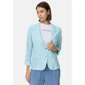 Netto Marken-Discount PM SELECTED Damen Business Leinen Blazer mit Reverskragen in Einheitsgröße PM53 Angebot