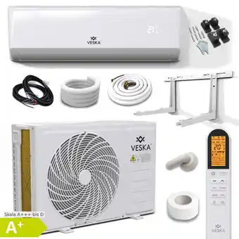 Netto Marken-Discount Veska Klimaanlage Set Split inkl. komplettem Montagematerial Angebot