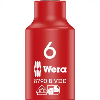 Netto Marken-Discount Wera Steckschlüssel Zyklop-Steckschlüssel-Einsatz 8790 B VDE, 6mm, 3/8 Angebot