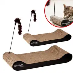 Netto Marken-Discount Best Direct Katzen Kratzpappe - Kratzmatte, Pappe, Katze Scratch N Play Angebot