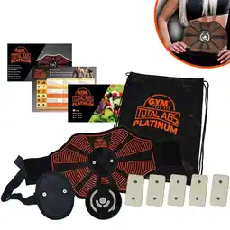 Netto Marken-Discount Gymform EMS Bauchmuskeltrainer - Gürtel Trainer elektrisch Total Abs Platinum Angebot