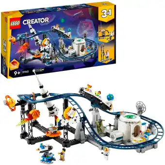 Netto Marken-Discount LEGO Konstruktionsspielzeug Creator 3-in-1 Weltraum-Achterbahn Angebot