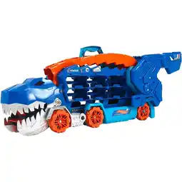 Netto Marken-Discount Hot Wheels Spielfahrzeug Ultimativer T-Rex-Transporter Angebot