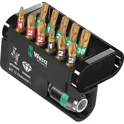 Netto Marken-Discount Wera Bit-Satz Bit-Check 12 Diamond 1, 1/4, 12-teilig Angebot