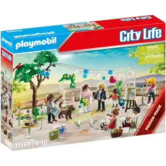 Netto Marken-Discount PLAYMOBIL Konstruktionsspielzeug City Life Hochzeitsfeier Angebot