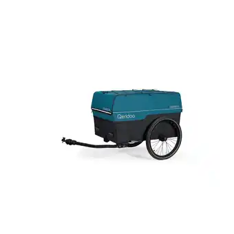 Netto Marken-Discount Qeridoo Fahrradanhänger Qubee XL Limited Edition Petrol Angebot