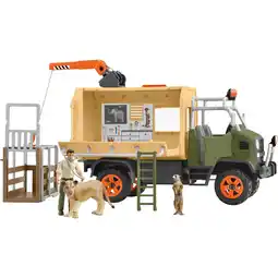 Netto Marken-Discount Schleich Spielfahrzeug Wild Life Großer Truck Tierrettung Angebot
