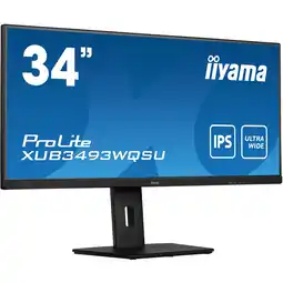 Netto Marken-Discount Iiyama LED-Monitor ProLite XUB3493WQSU-B5 Angebot