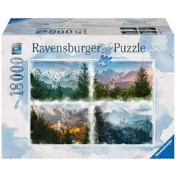 Netto Marken-Discount Ravensburger Puzzle Puzzle Märchenschloss in 4 Jahreszeiten Angebot