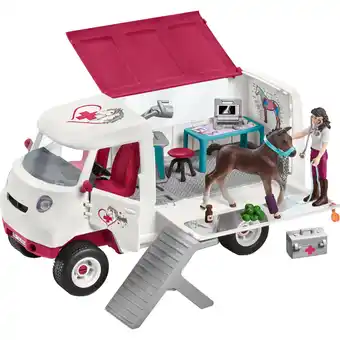 Netto Marken-Discount Schleich Spielfahrzeug Horse Club Mobile Tierärztin mit Hannoveraner Fohlen Angebot