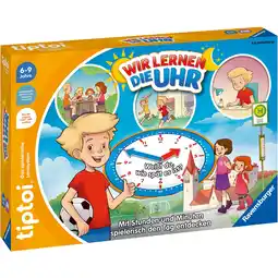 Netto Marken-Discount Ravensburger Brettspiel tiptoi Wir lernen die Uhr Angebot