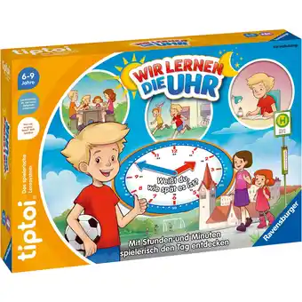 Netto Marken-Discount Ravensburger Brettspiel tiptoi Wir lernen die Uhr Angebot
