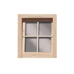 Netto Marken-Discount Karibu Kippfenster für die Außensauna o. Holzhaus geeignet für 28 mm Wandstärke Echtglas Angebot