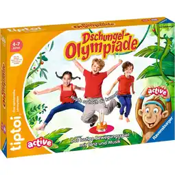 Netto Marken-Discount Ravensburger Brettspiel tiptoi ACTIVE Dschungel-Olympiade Angebot