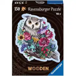 Netto Marken-Discount Ravensburger Puzzle Wooden Puzzle Geheimnisvolle Eule Angebot