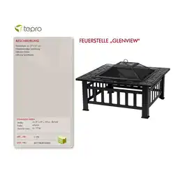 Netto Marken-Discount tepro Feuerstelle Glenview Angebot