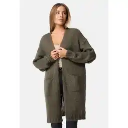 Netto Marken-Discount PM SELECTED Damen Warme Strickjacke Cardigan mit Taschen in Einheitsgröße PM69 Angebot