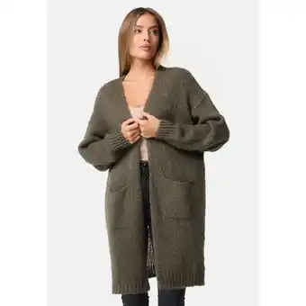 Netto Marken-Discount PM SELECTED Damen Warme Strickjacke Cardigan mit Taschen in Einheitsgröße PM69 Angebot