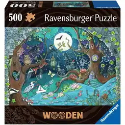 Netto Marken-Discount Ravensburger Puzzle Wooden Puzzle Fantasy Forest Angebot