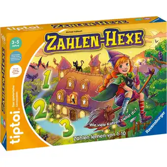 Netto Marken-Discount Ravensburger Brettspiel tiptoi Zahlen-Hexe Angebot