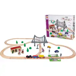 Netto Marken-Discount Eichhorn Bahn Bahnset mit Brücke Angebot