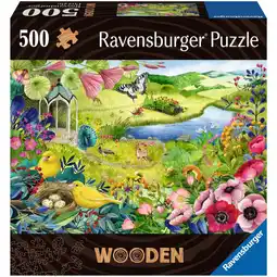 Netto Marken-Discount Ravensburger Puzzle Wooden Puzzle Wilder Garten Angebot
