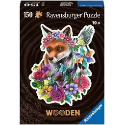 Netto Marken-Discount Ravensburger Puzzle Wooden Puzzle Bunter Fuchs Angebot