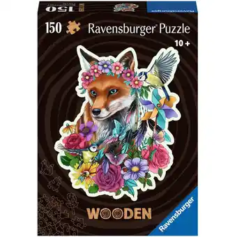 Netto Marken-Discount Ravensburger Puzzle Wooden Puzzle Bunter Fuchs Angebot