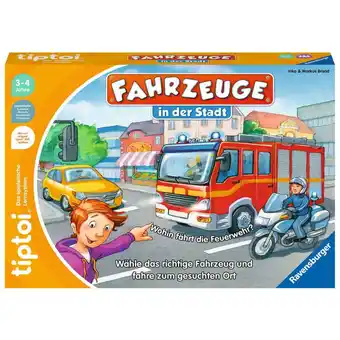 Netto Marken-Discount Ravensburger Brettspiel tiptoi Fahrzeuge in der Stadt Angebot