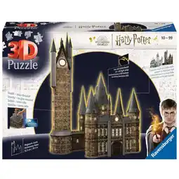 Netto Marken-Discount Ravensburger Puzzle 3D Puzzle Harry Potter Hogwarts Schloss - Astronomieturm Night Edition Angebot