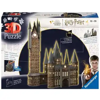 Netto Marken-Discount Ravensburger Puzzle 3D Puzzle Harry Potter Hogwarts Schloss - Astronomieturm Night Edition Angebot